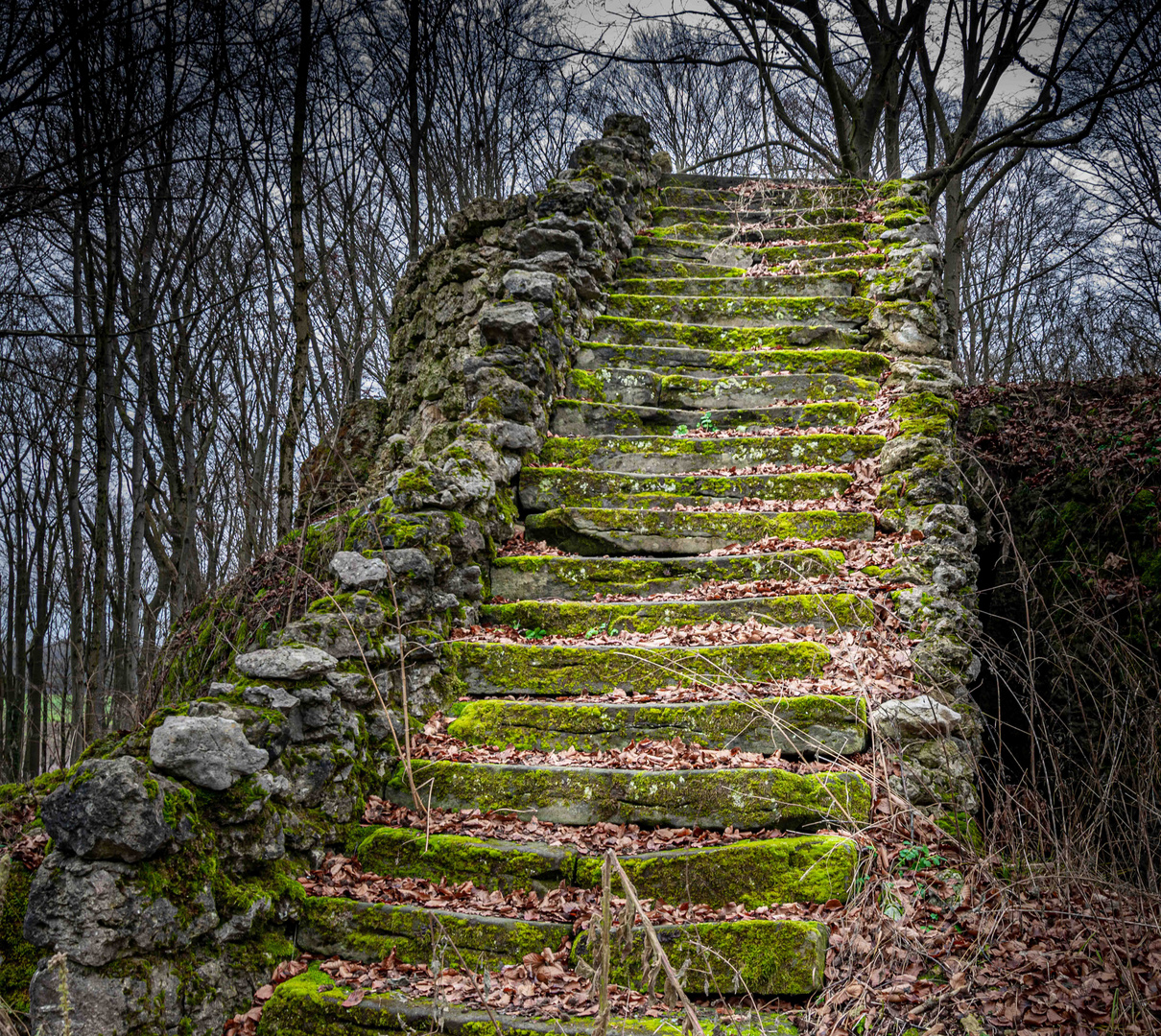 Treppe ins Nichts