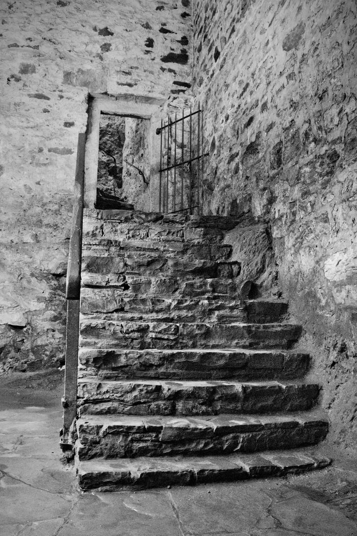 Treppe ins Verlies