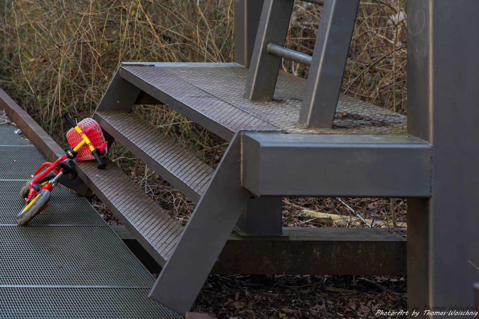 Treppe Kinderrad