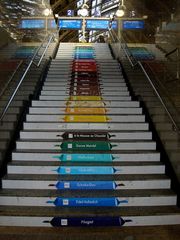 Treppe Kölner Bahnhof