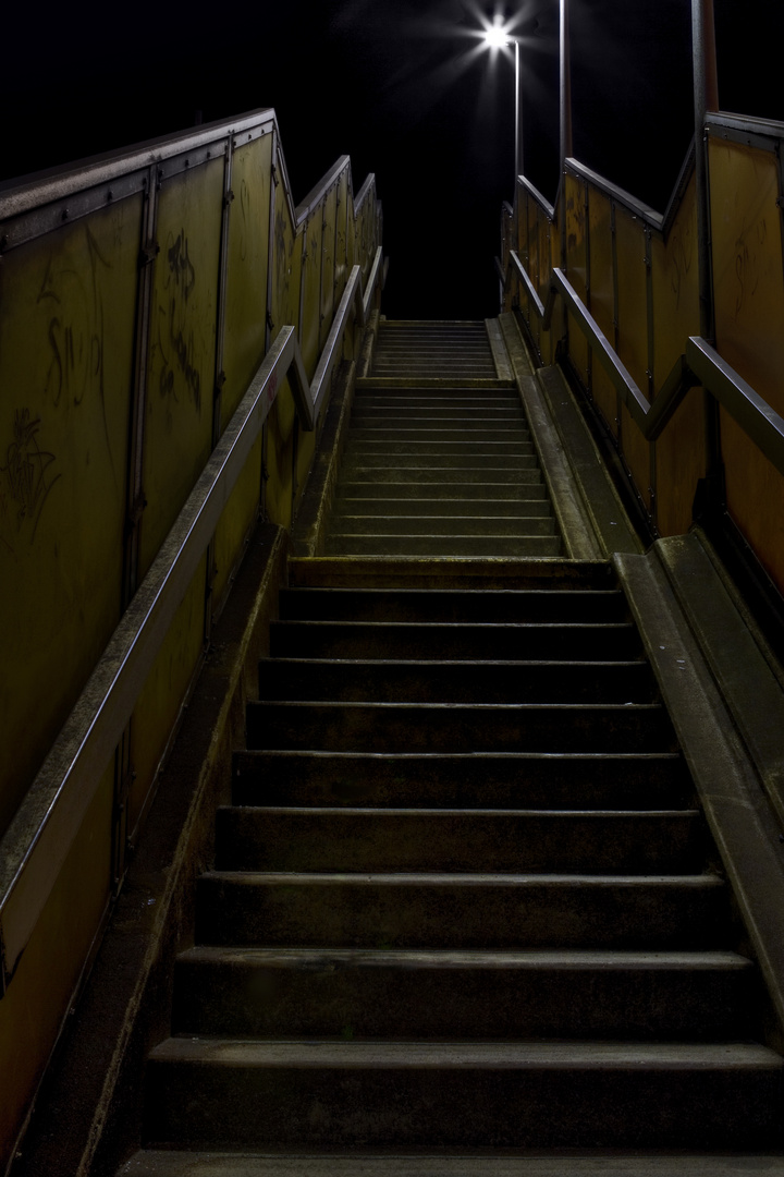 Treppe Mannheim Güterbahnhof