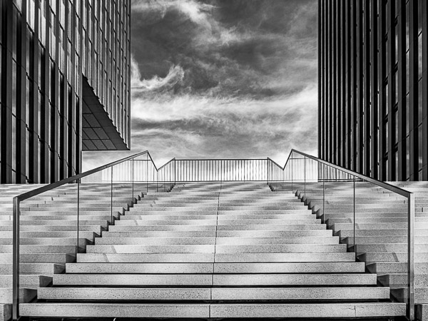 Treppe, Medienhafen