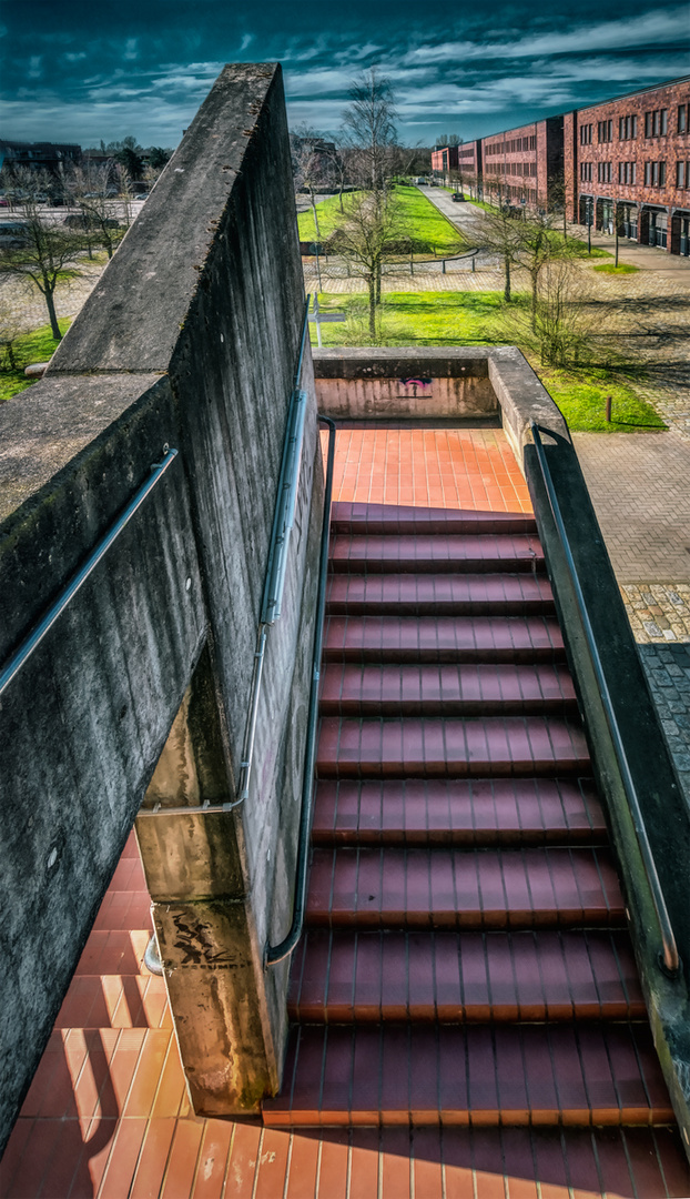 Treppe mit FVG* Uni Bremen