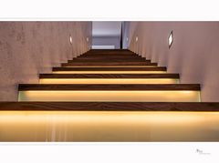 Treppe mit Lichtschranke