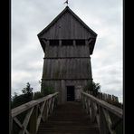 Treppe mit Turm