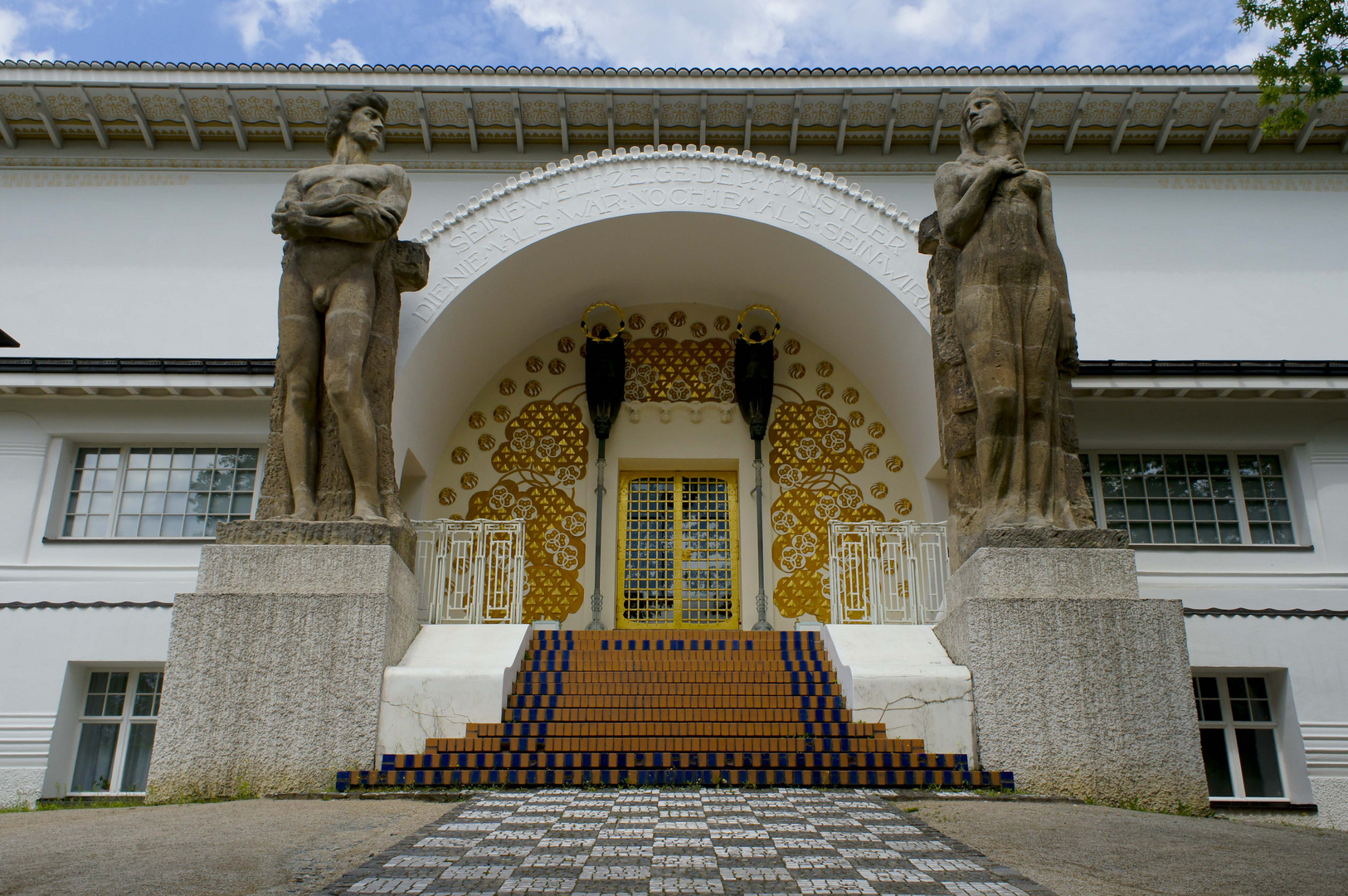 Treppe Museum Künstlerkolonie