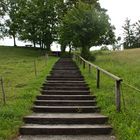 Treppe nach Greyerz