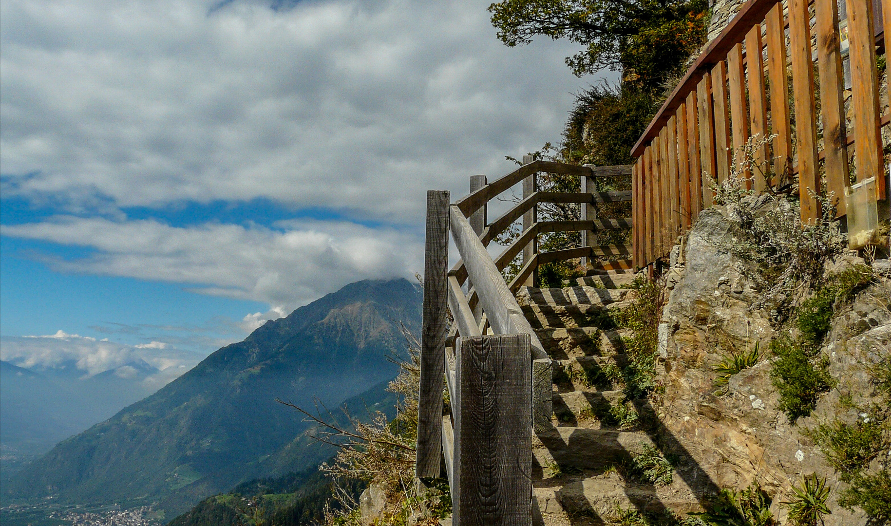 Treppe nach oben