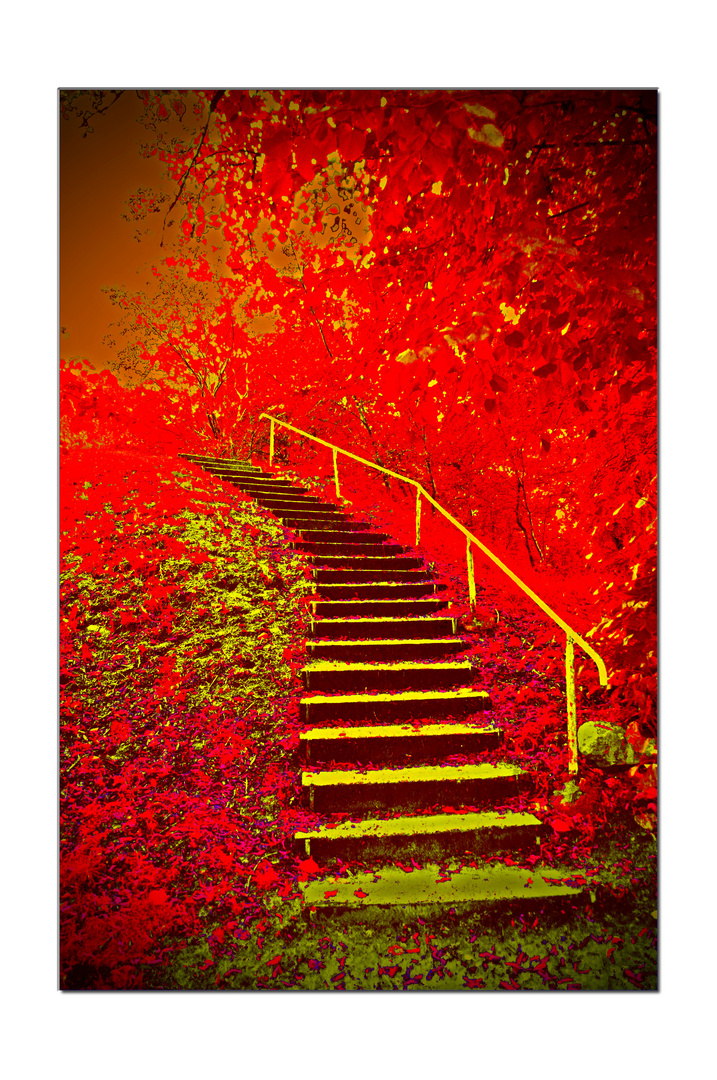 Treppe nach oben