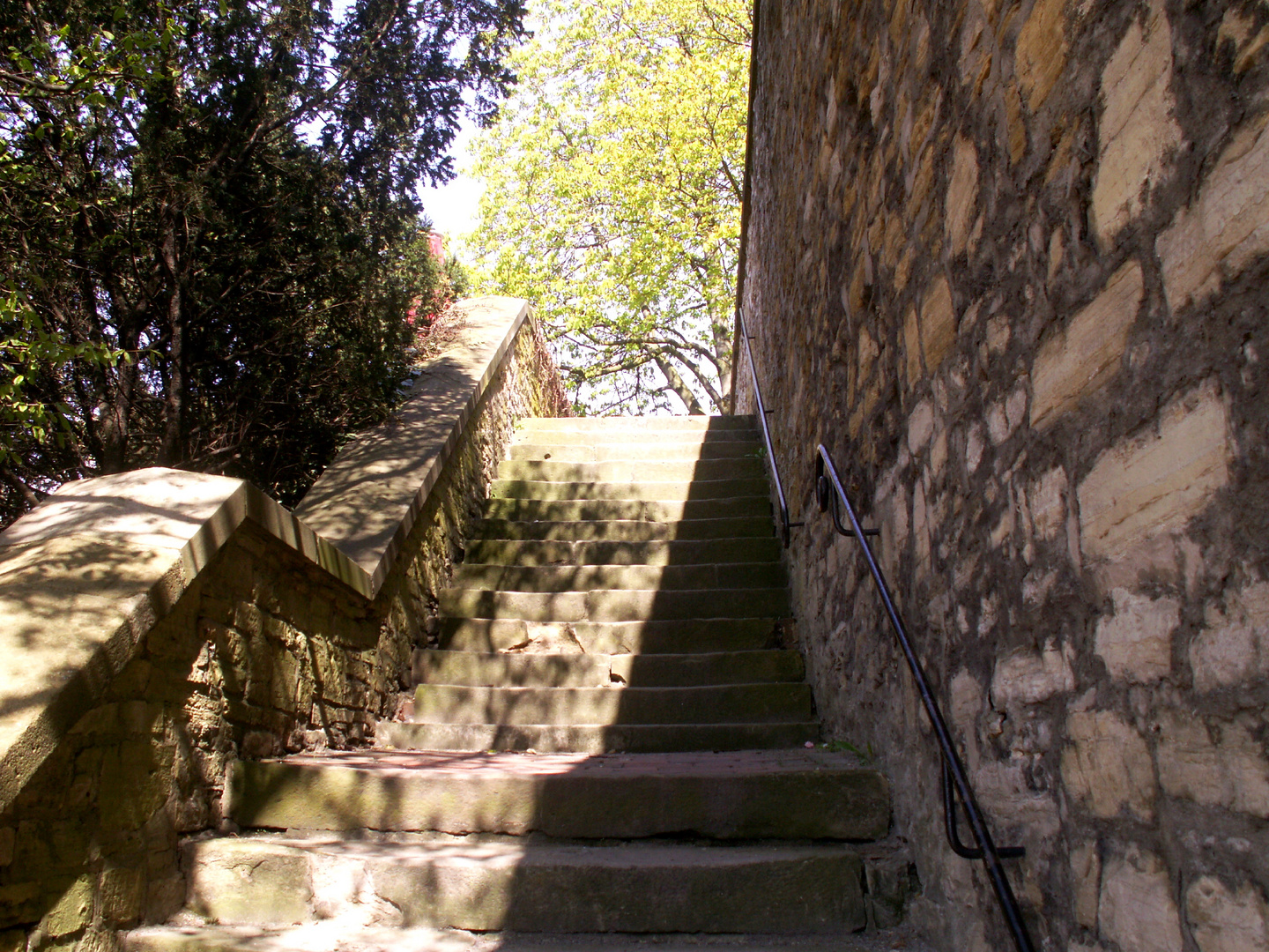 Treppe neben Heger Tor