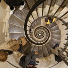 Treppe Paris Arc de Triomphe