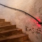 Treppe - rote LED