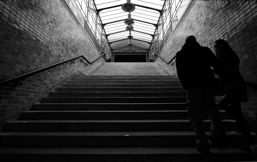 Treppe S-Bahnhof Zehlendorf