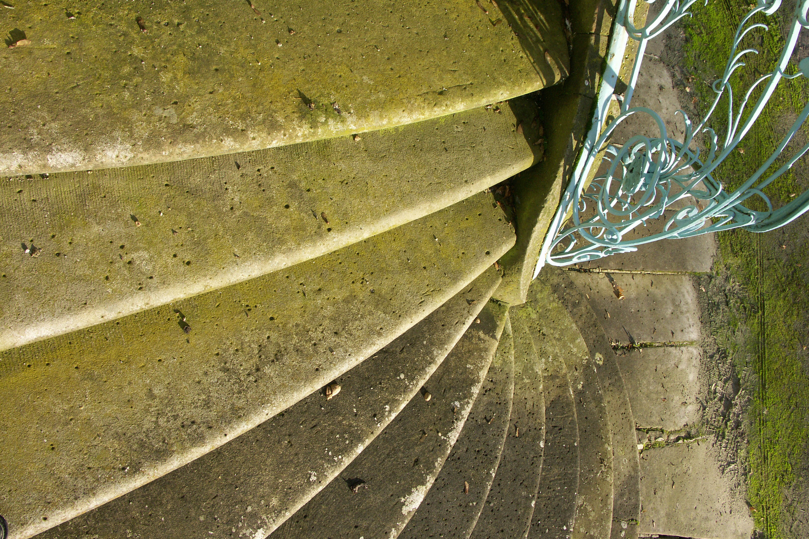 Treppe, Schloß Wilhelmstal