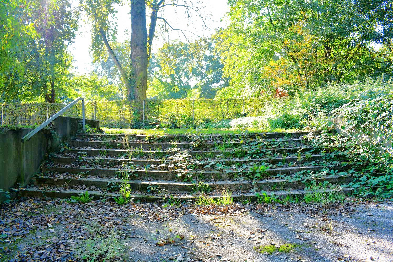 Treppe Schule - Turnhalle