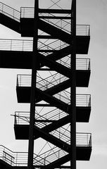 Treppe S/W  ( Zollverein #14)