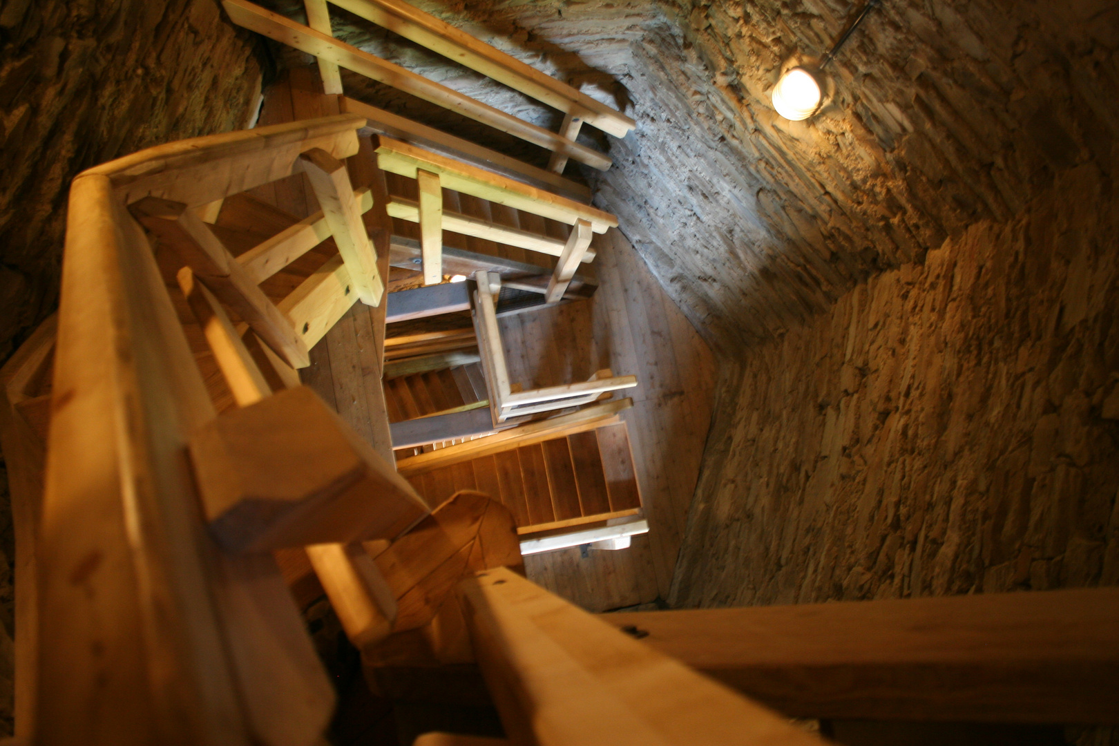 Treppe Turm Oberes Schloss Greiz
