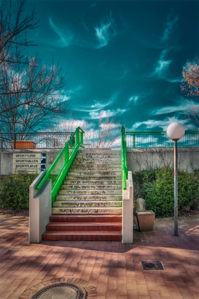 Treppe, Uni Bremen