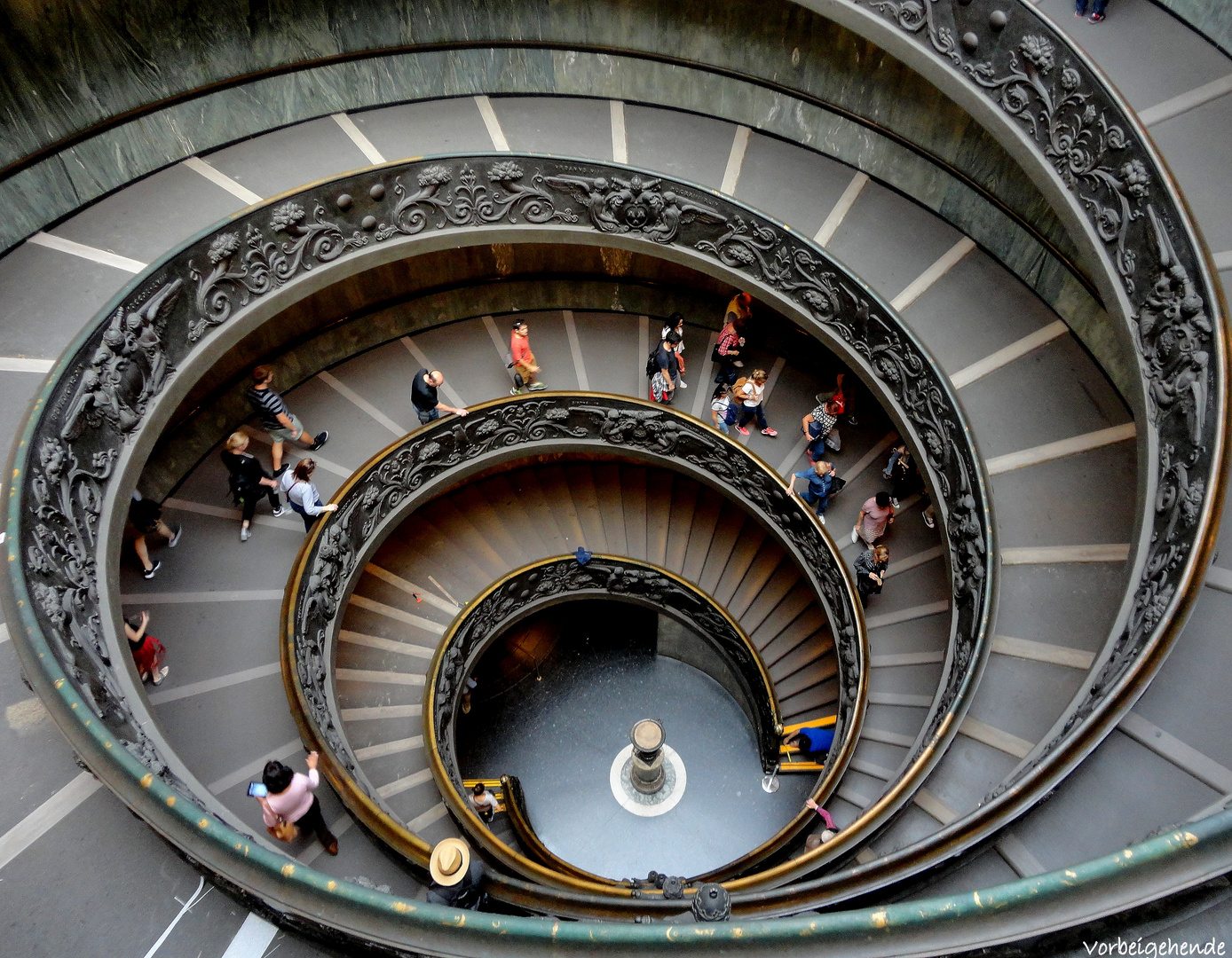 Treppe Vatikanische Museen