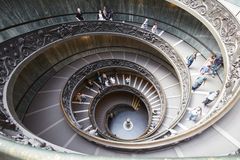 Treppe Vatikanische Museen