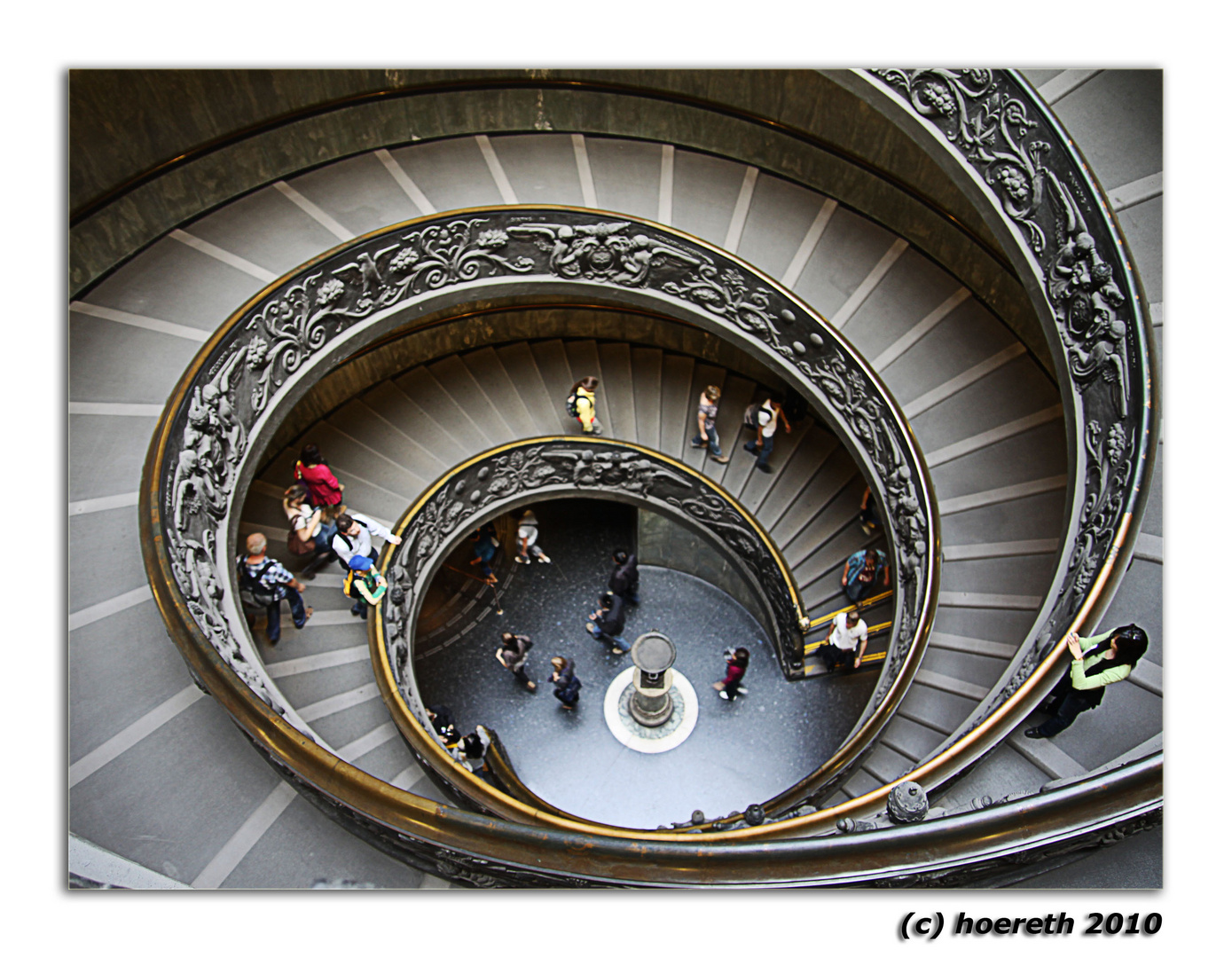 Treppe Vatikanmuseum