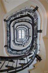 Treppe von unten