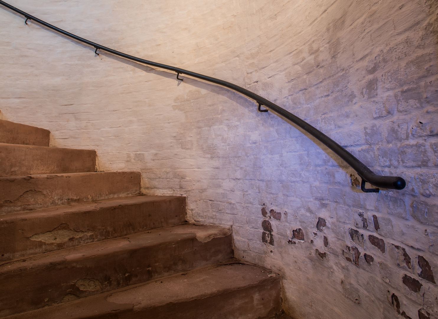 Treppe - weisse LED