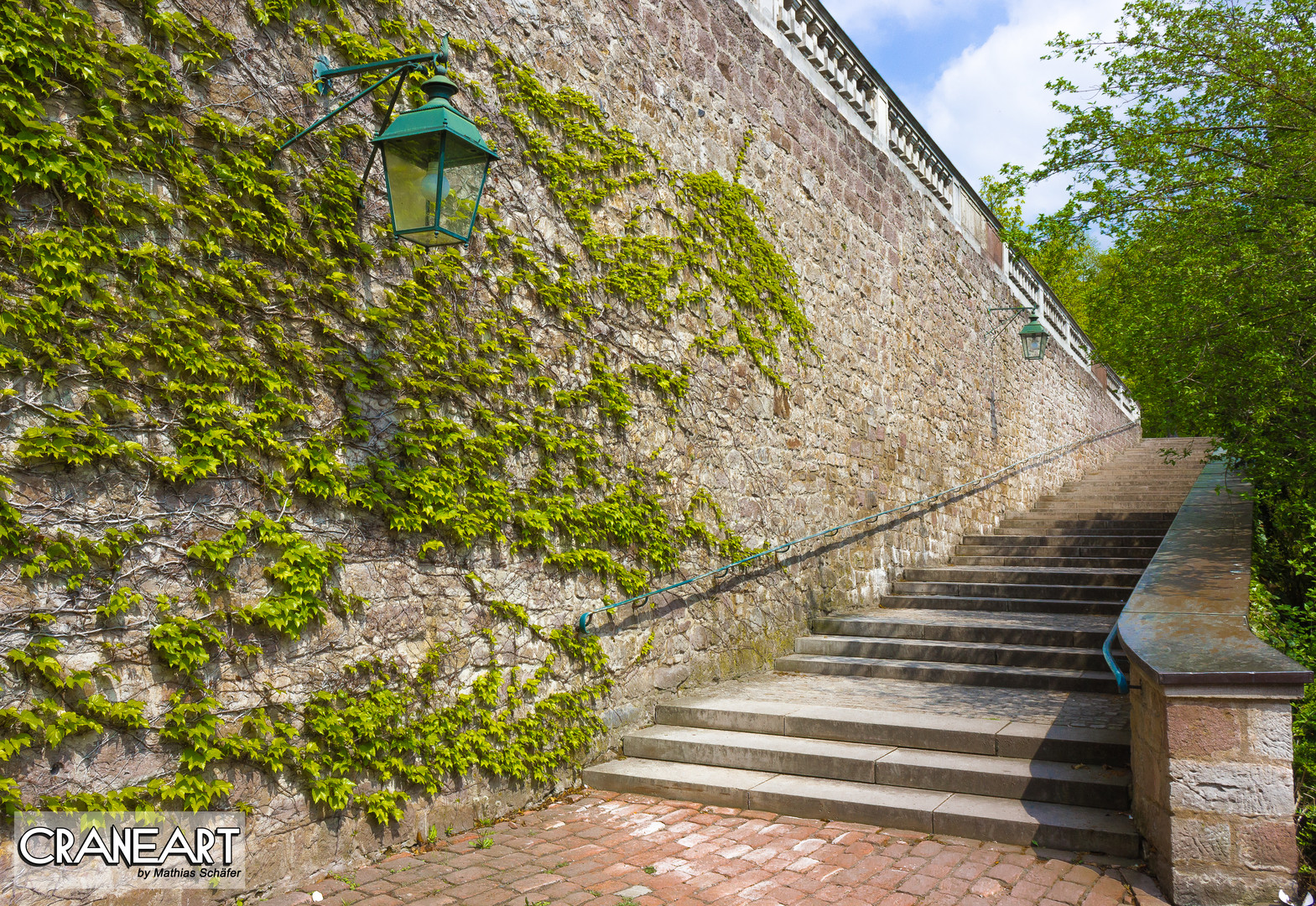 Treppe zu St. Salvator