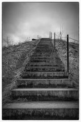 Treppe zum Aussichtspunkt