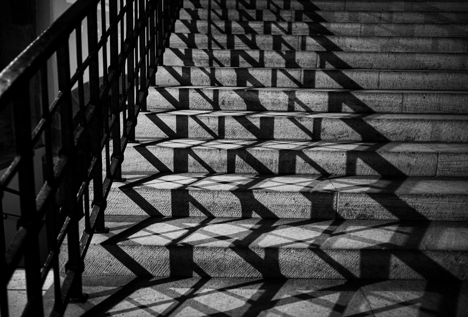 Treppe zum Chorraum Im Dom zu Speyer