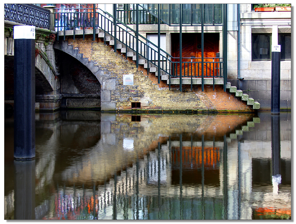 Treppe zum Fleet