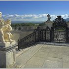 Treppe zum Garten in Schloss Hof