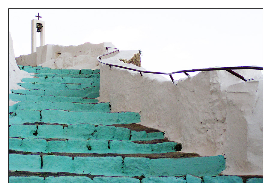 Treppe zum Kloster