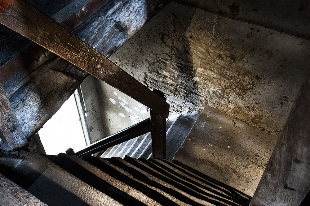 Treppe zum Klosterspeicher