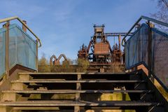 Treppe zum Landschaftspark