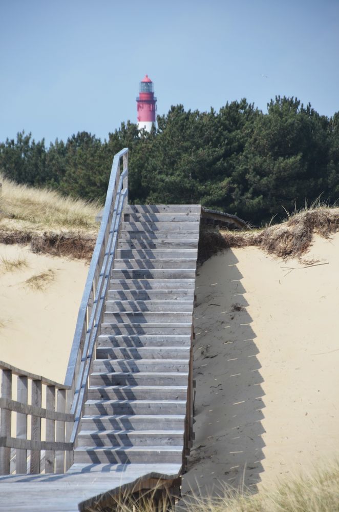 Treppe zum Leuchtturm