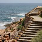 Treppe zum Meer