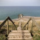 Treppe zum Meer