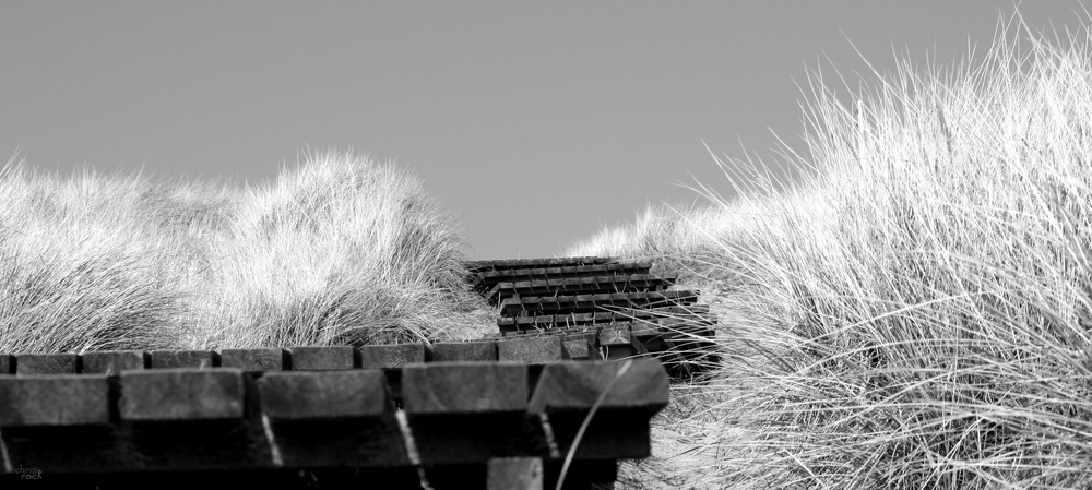 Treppe zum Meer