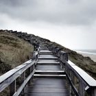 Treppe zum regen