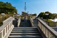 Treppe zum Stift Melk