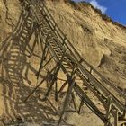 Treppe zum Strand