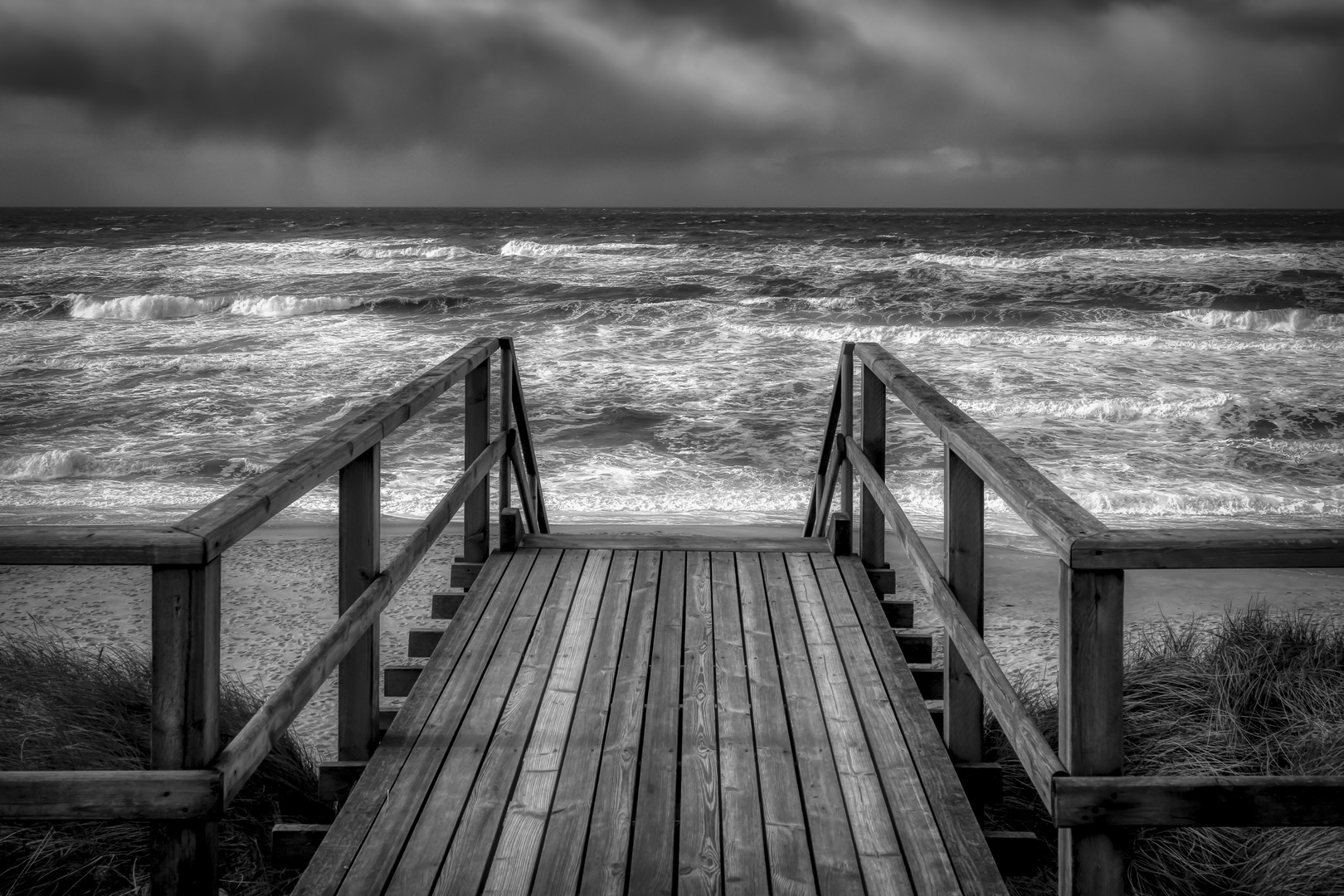 Treppe zum Strand