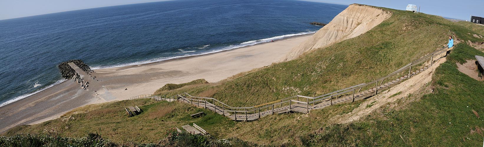 Treppe zum Strand