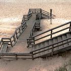 Treppe zum Strand