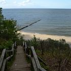 Treppe zum Strand