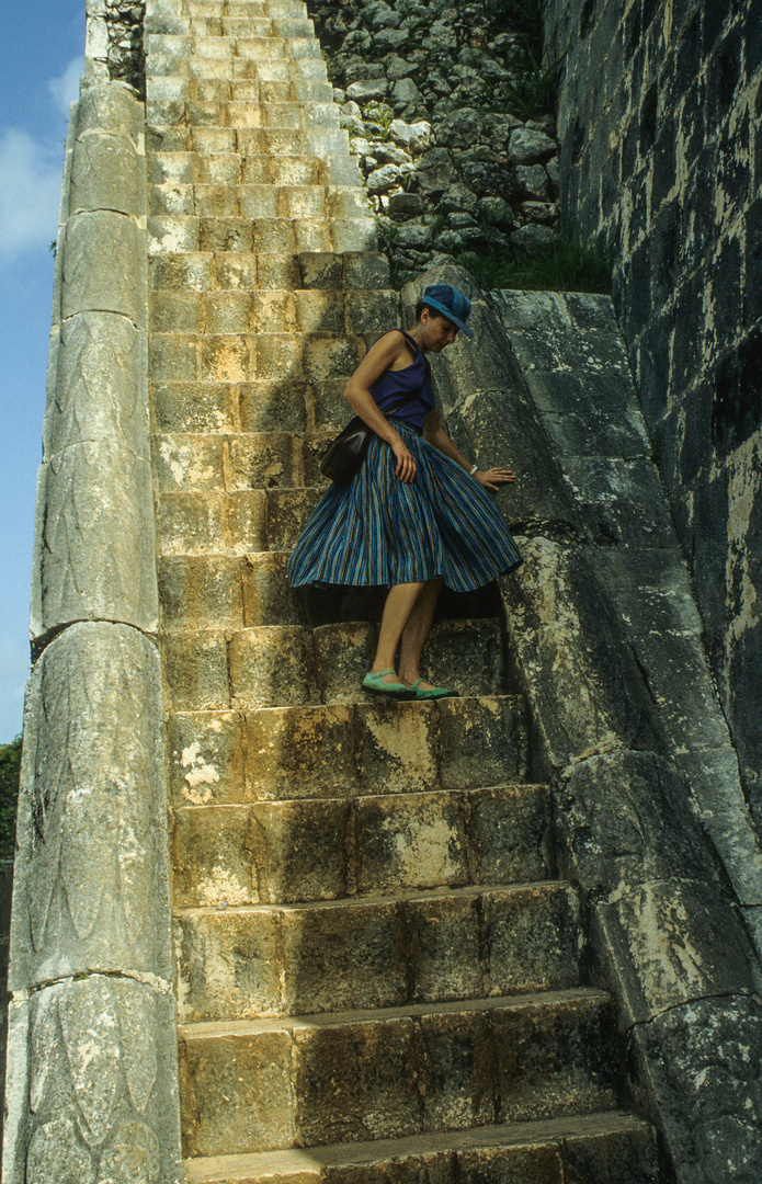  Treppe zum Tempel der Jaguare