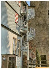 Treppe zum Turm