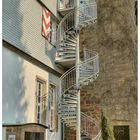 Treppe zum Turm