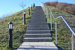 Treppe zum Weinblick